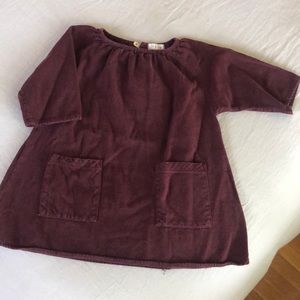 Mabo kids plum tunic dress